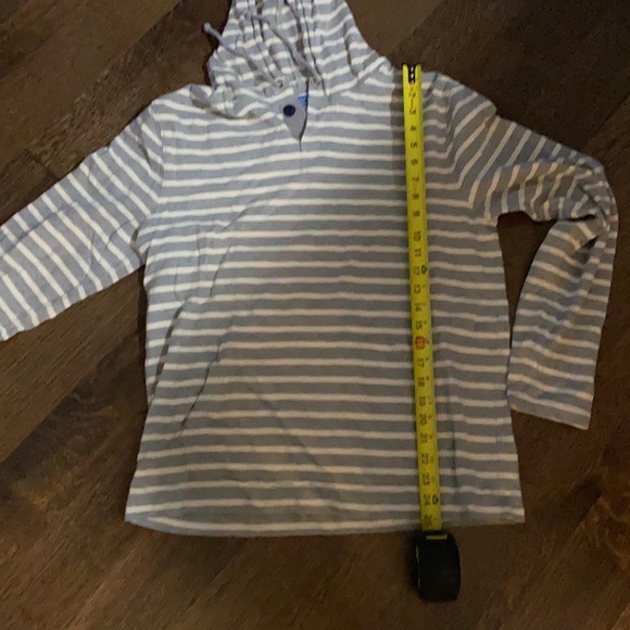 J.Crew stripped men’s size medium hoodie - Picture 9 of 10